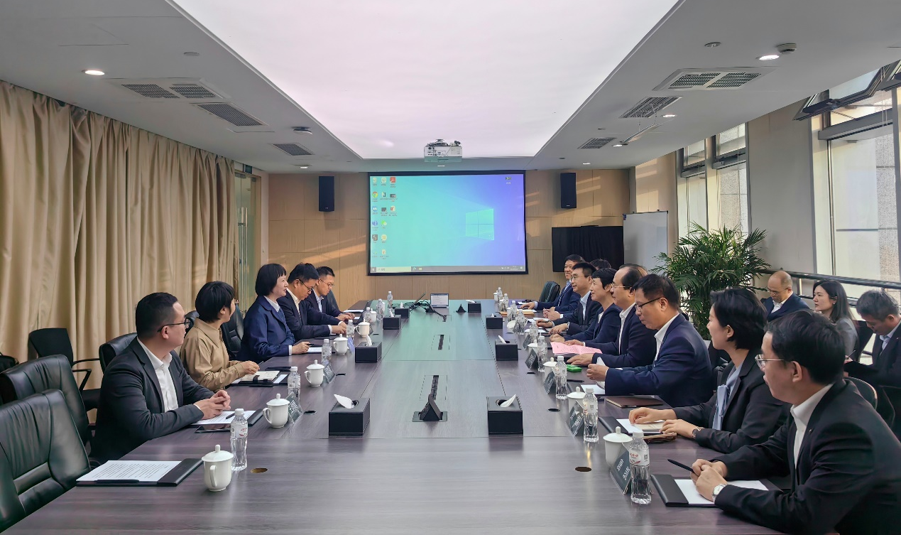 招商局集团总司理石岱与7790必发集团股份洽谈相助